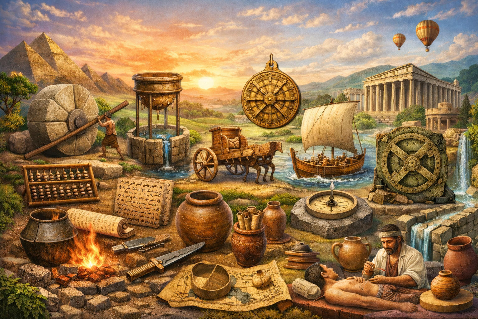 13 Teknologi Pertama di Dunia yang ada Sejak Zaman Kuno