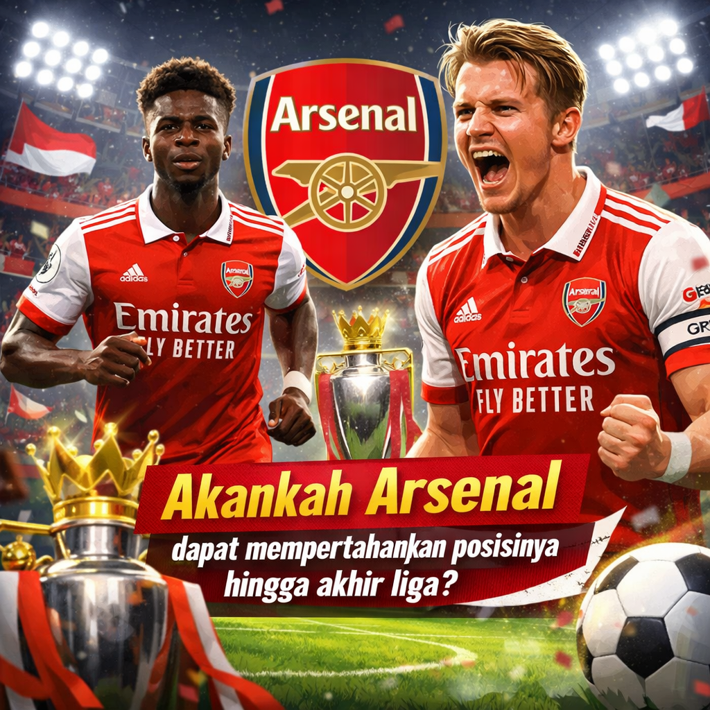 Akankah Arsenal Mampu Bertahan hingga Akhir Liga Inggris?
