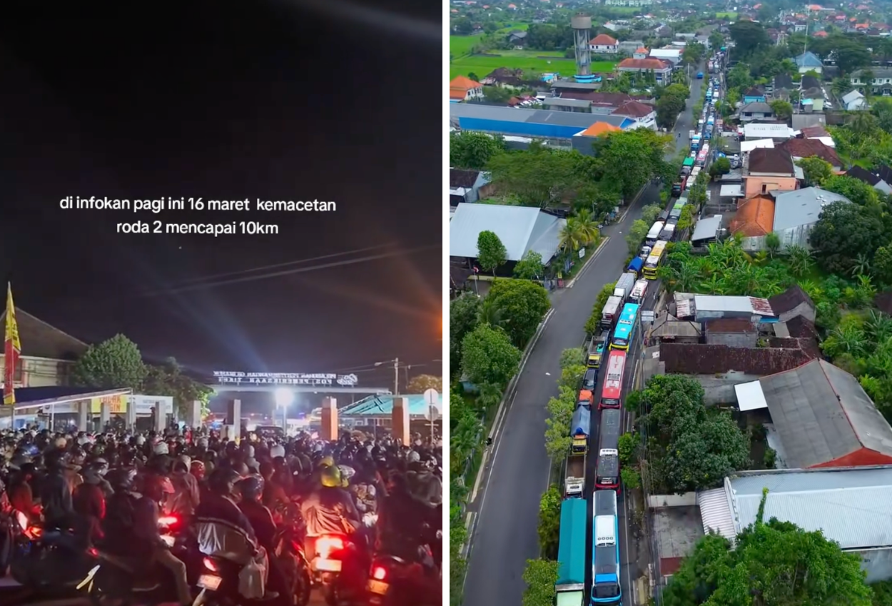 Antrean di Pelabuhan Gilimanuk Mengular Capai Sekitar 30 km