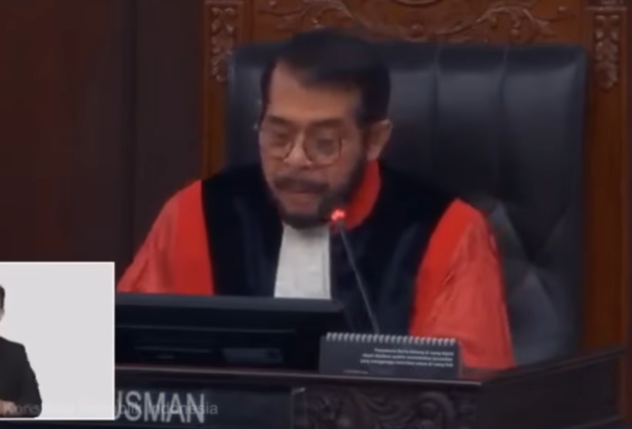 Anwar Usman Resmi Pamit dari MK