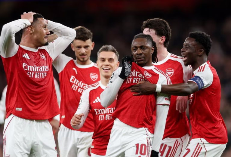 Arsenal vs Leverkusen 2-0 Eze dan Rice Antar The Gunners ke Perempatfinal