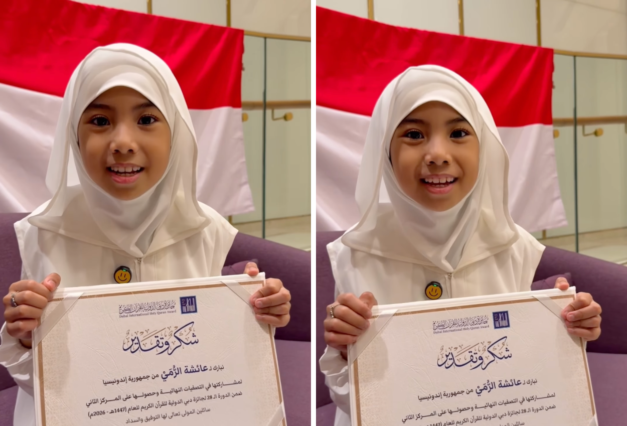 Hafiz Cilik Indonesia Aisyah Arrumi Juara 2 Tilawah Dunia