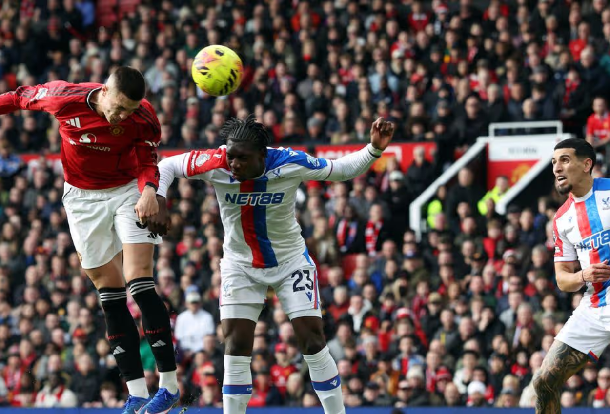 Hasil Pertandingan Man United vs Crystal Palace 2-1,Setan Merah Amankan Posisi 3 Klasemen