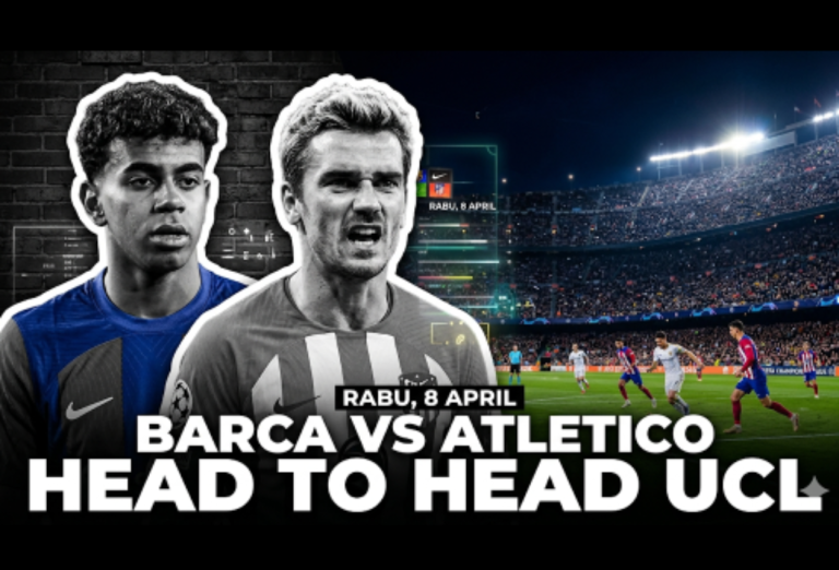 Head to Head Barcelona vs Atletico Madrid Rabu 8 April di Perempat Final Liga Champions