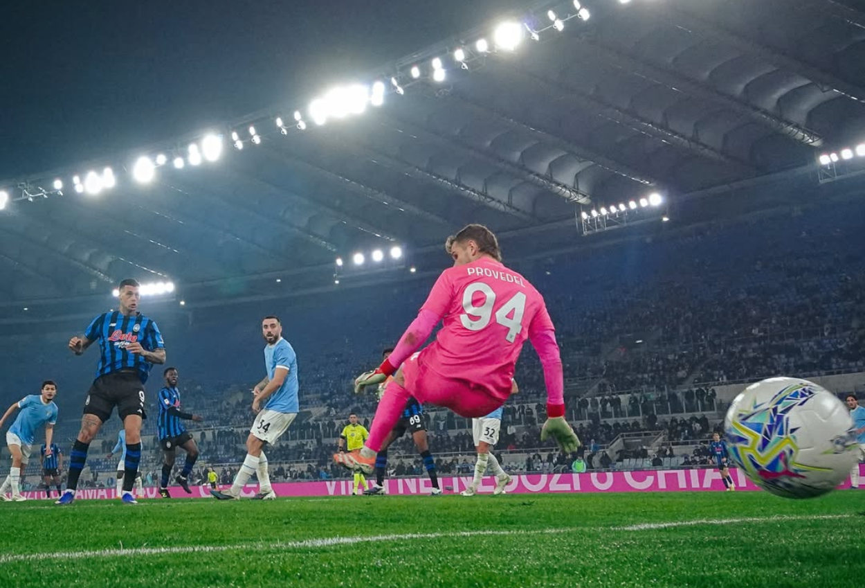 Lazio vs Atalanta 2-2, Leg Pertama Semifinal Coppa Italia Berakhir Imbang