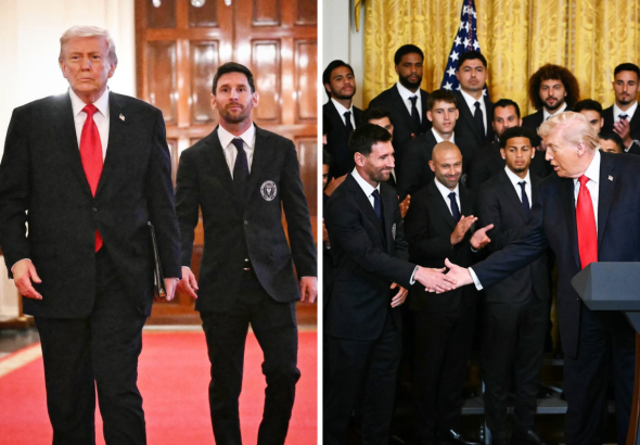 Lionel Messi dan Inter Miami Kunjungi Gedung Putih, Disambut Donald Trump