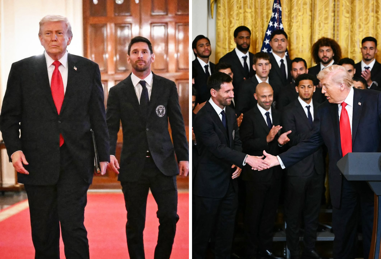 Lionel Messi dan Inter Miami Kunjungi Gedung Putih, Disambut Donald Trump