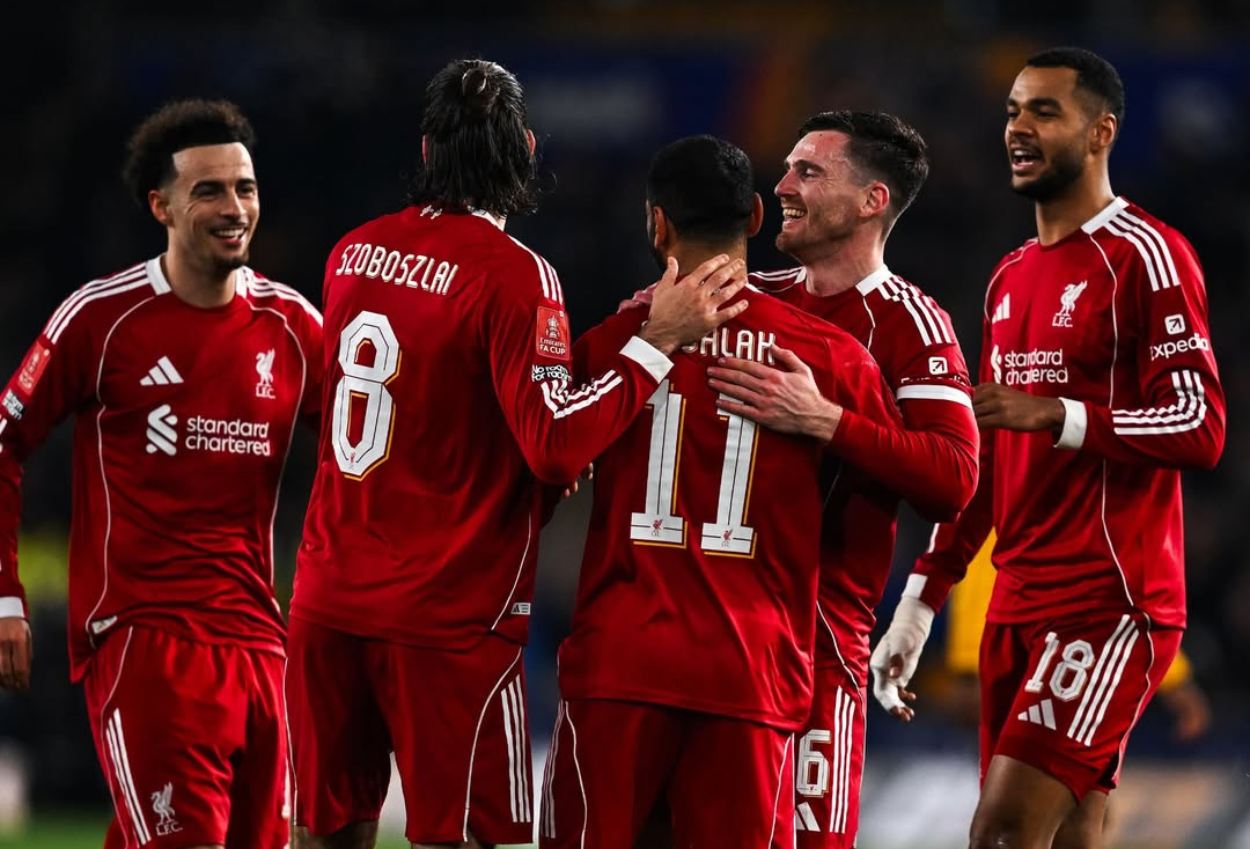 Liverpool Melaju Mulus ke Perempat Final Piala FA usai Hajar Wolves 3-1