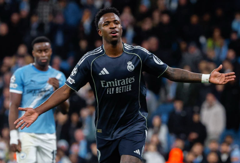 Man City vs Madrid 1-2 Brace Vinicius Junior Singkirkan Man City dari Liga Champions