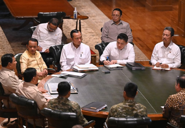 Prabowo Gelar Maraton Rapat di Hambalang, Bahas Apa Aja?