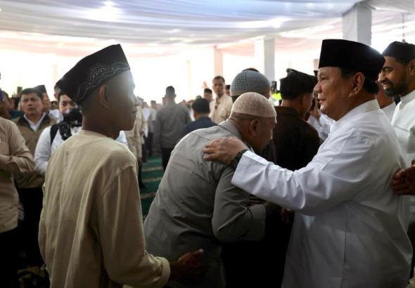Prabowo Gelar Open House, Undang 5.000 Warga Rayakan Idulfitri di Istana