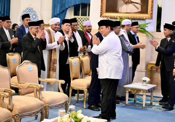 Prabowo Pimpin Peringatan Nuzulul Quran di Istana Negara