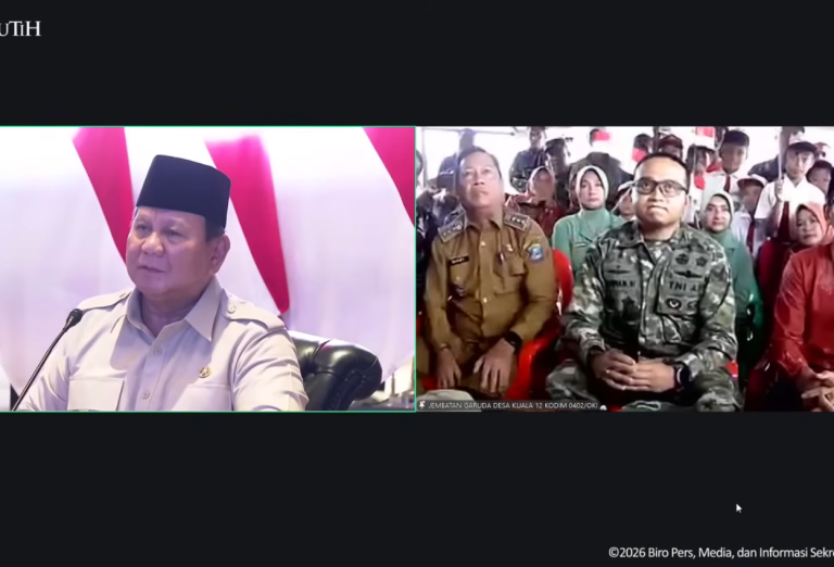 Prabowo Resmikan 218 Jembatan di Berbagai Wilayah Indonesia
