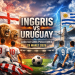 Prediksi Inggris vs Uruguay di Laga Uji Coba Piala Dunia 28 Maret 2026