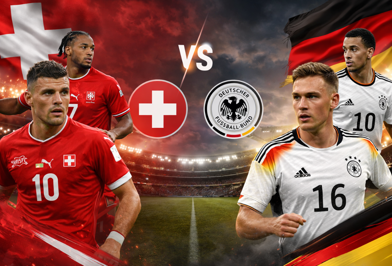 Prediksi Swiss vs Jerman di Laga Uji Coba Piala Dunia 28 Maret 2026