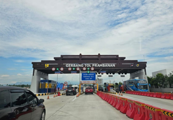 Tol Prambanan–Purwomartani Dibuka Gratis Saat Libur Lebaran 2026