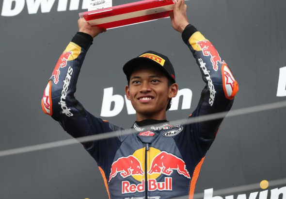 Veda Ega Pratama Resmi Bergabung dengan Red Bull Blue and Silver