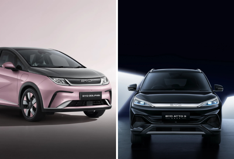 BYD Dolphin dan Atto 3 Pilihan Mobil Listrik Terjangkau di Pasar Asia