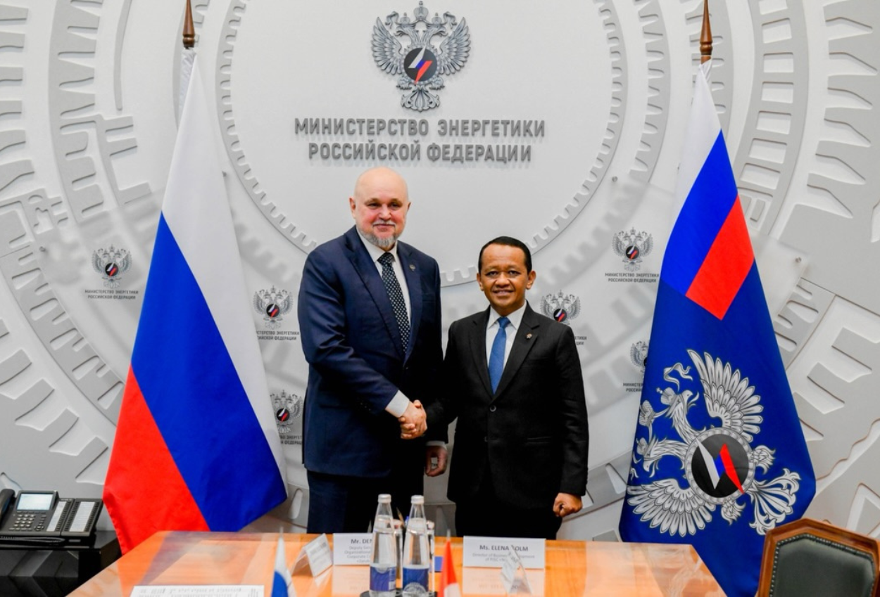 Bahlil Ungkap Indonesia Dapat Pasokan Energi dari Rusia