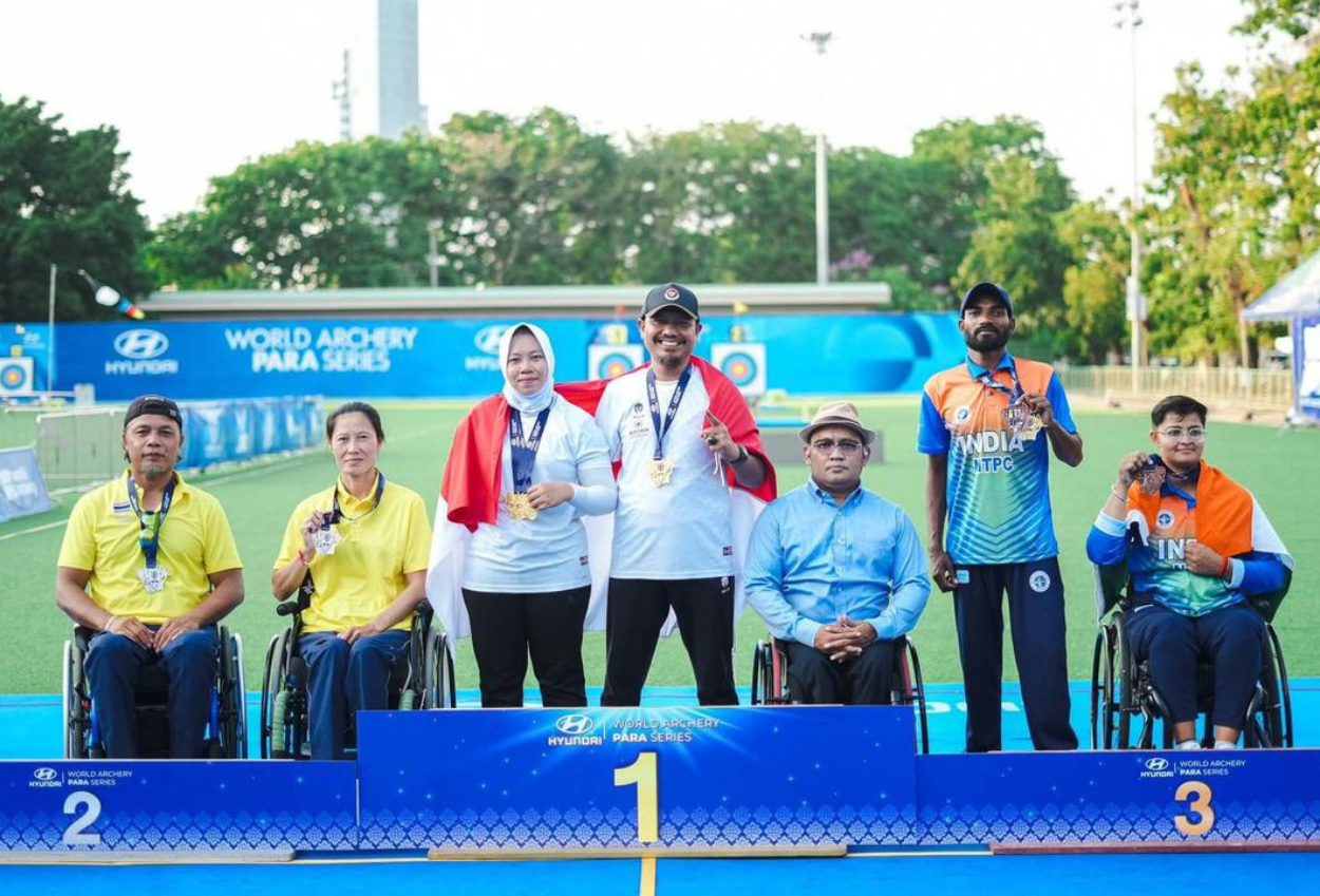 Indonesia Bawa Pulang 6 Medali dari Kejuaraan Para Panahan 2026