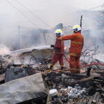 Kebakaran di Asrama Polri Ciledug, 20 Rumah Hangus