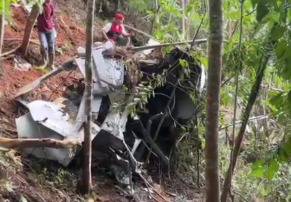 Kronologi Kecelakaan Helikopter PK-CFX di Sekadau, 8 Orang Tewas