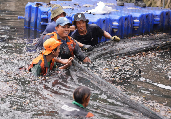 Penangkapan Ikan Sapu-sapu di Jakarta Capai 6,9 Ton
