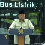 Prabowo Resmikan Pabrik Perakitan Bus Listrik Pertama di Magelang