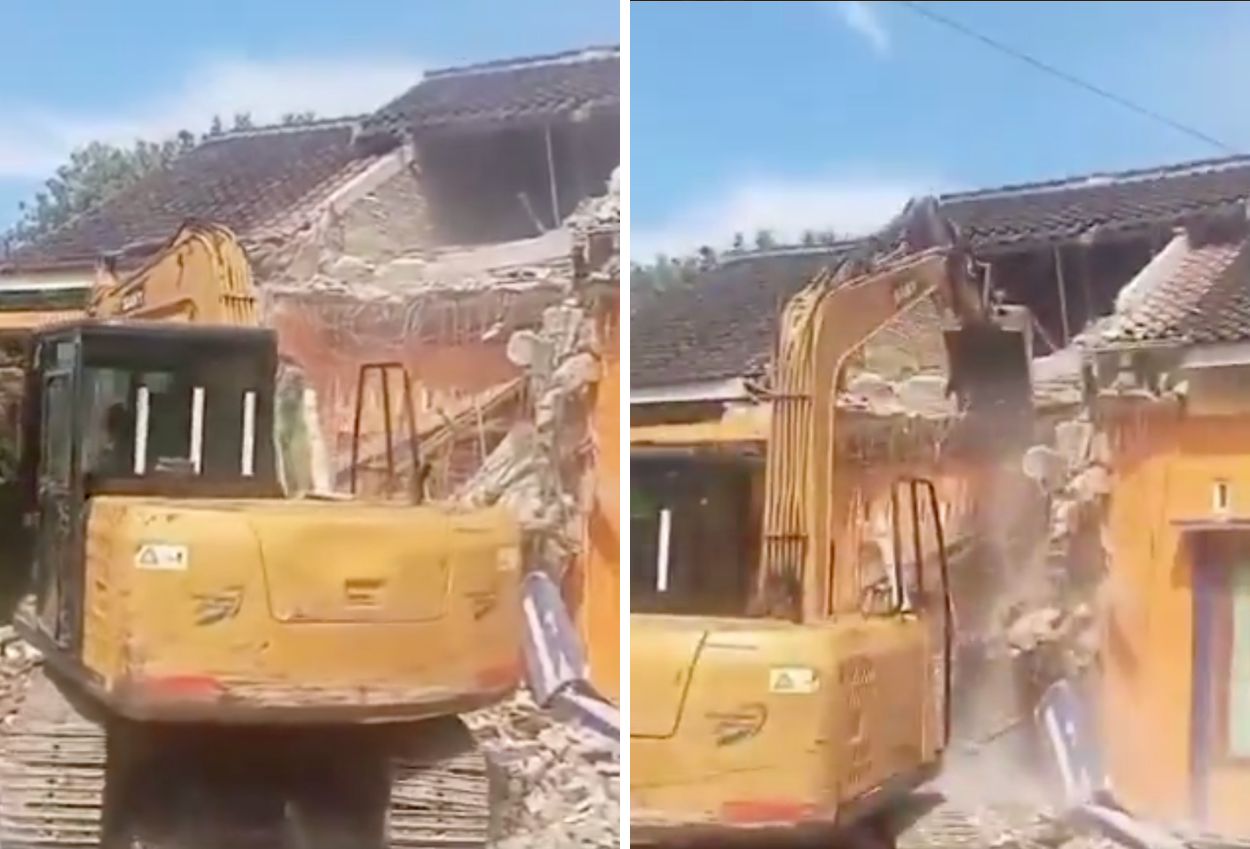 Pria di Pati Hancurkan Rumah Sendiri, Diduga Emosi Istri Dilamar Pria Lain