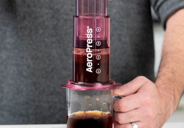 Aeropress_Coffee_Pink