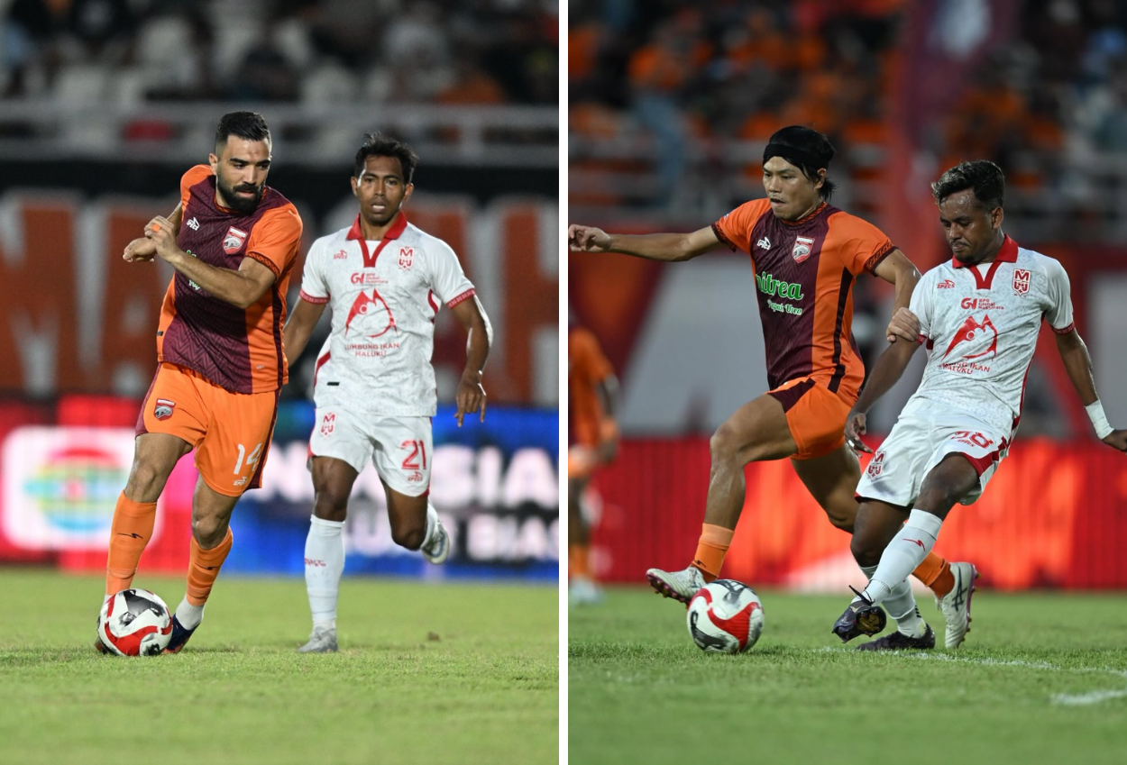 Borneo FC Vs Malut United 7-1 Pesut Etam Pesta Gol tapi Gagal Juara