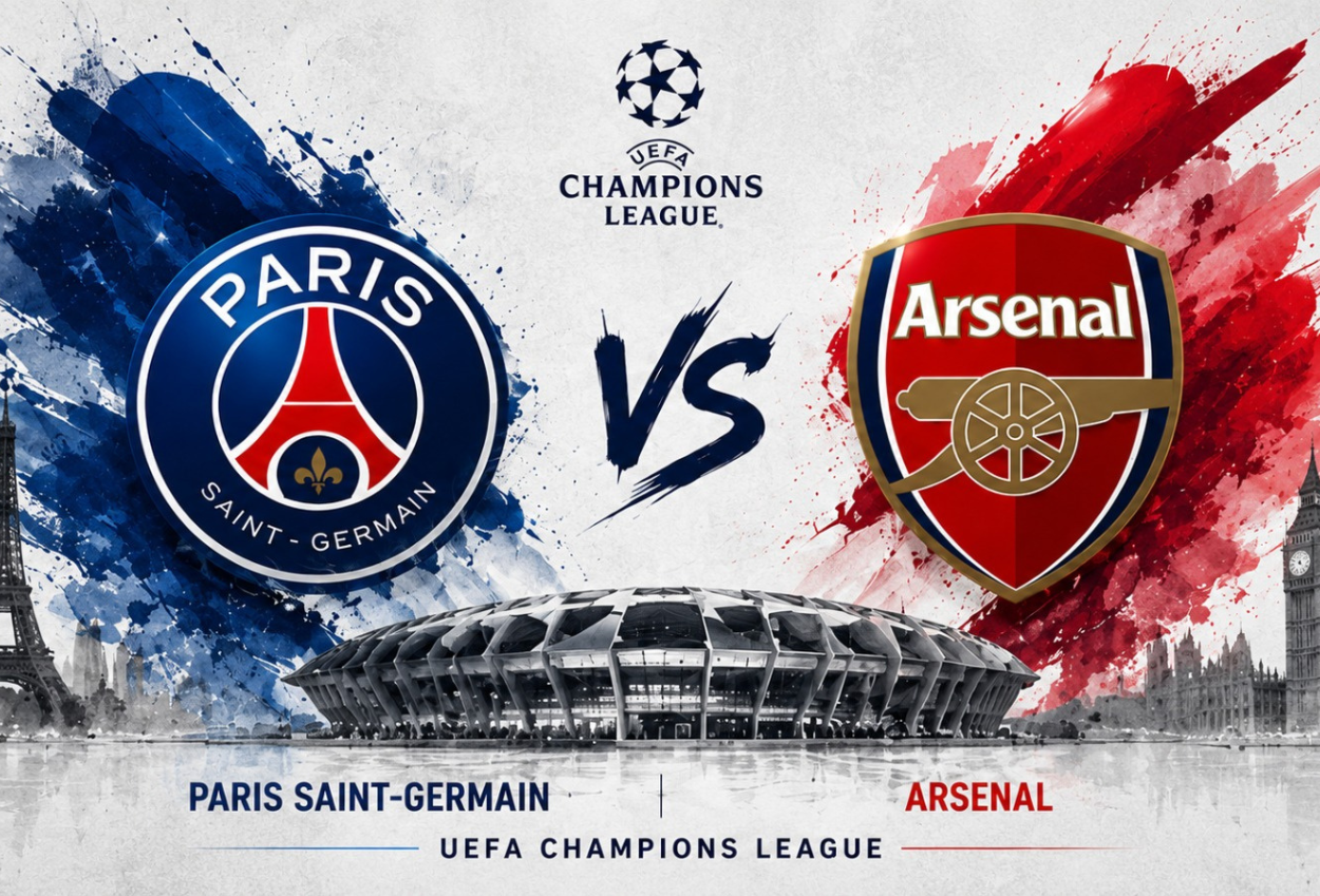 Jadwal PSG vs Arsenal Final Liga Champions, Kick Off Jam Berapa?