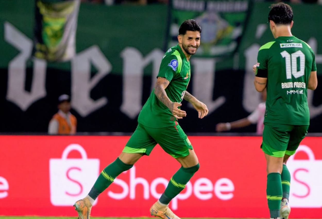 Persebaya Surabaya Vs Persik Kediri 5-0 Bruno Moreira Brace, Bajul Ijo Menang Telak
