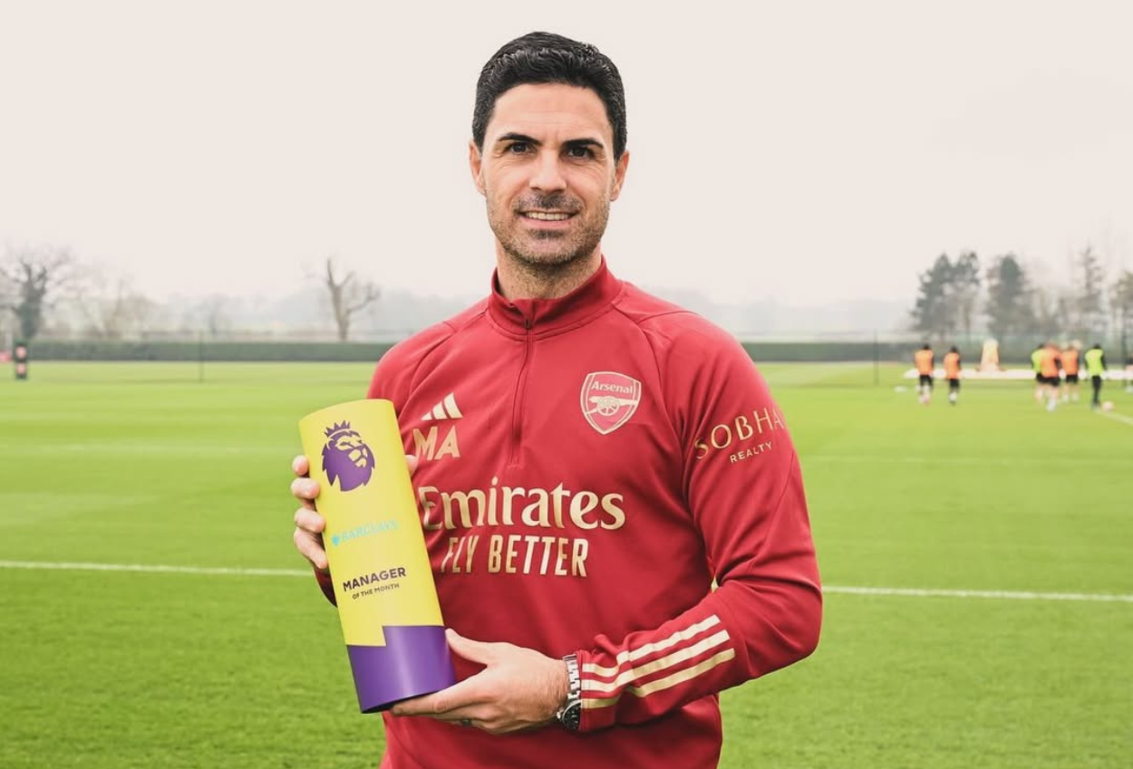 Sukses Bawa Arsenal Juara, Mikel Arteta jadi Pelatih Terbaik Premier League 2025:26